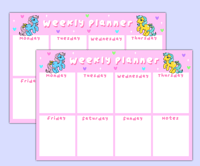 Image 1 of MLP Weekly Planner Pad A4