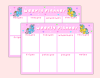 Image 3 of MLP Weekly Planner Pad A4