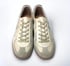 W.man German army trainer sneaker shoes khaki leather  Image 2