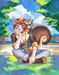 Marvel SNAP! Squirrel Girl Print (SIGNED)