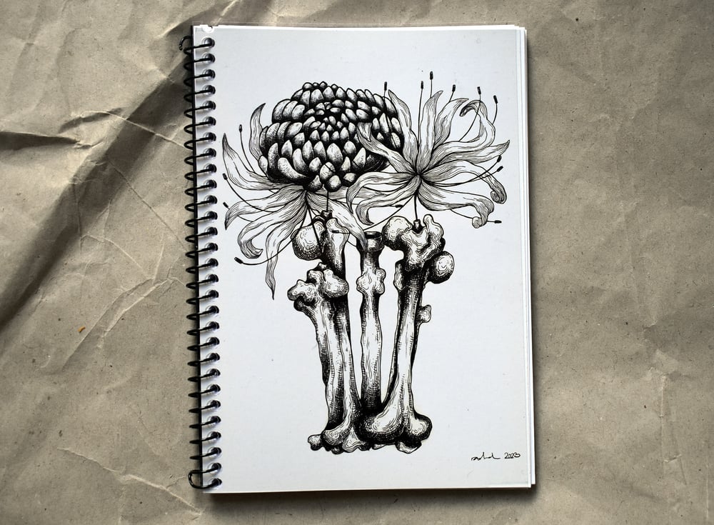 LIBRETA ÓSOS FLORES