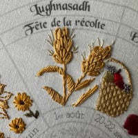 Image 2 of Patron de broderie Lugnasadh