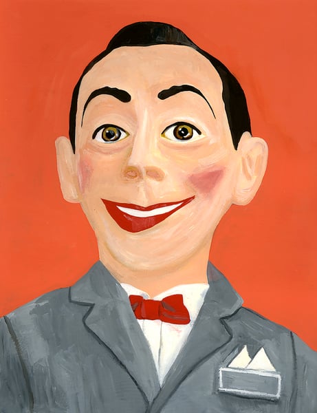 Image of Peewee  Herman - limited edition print