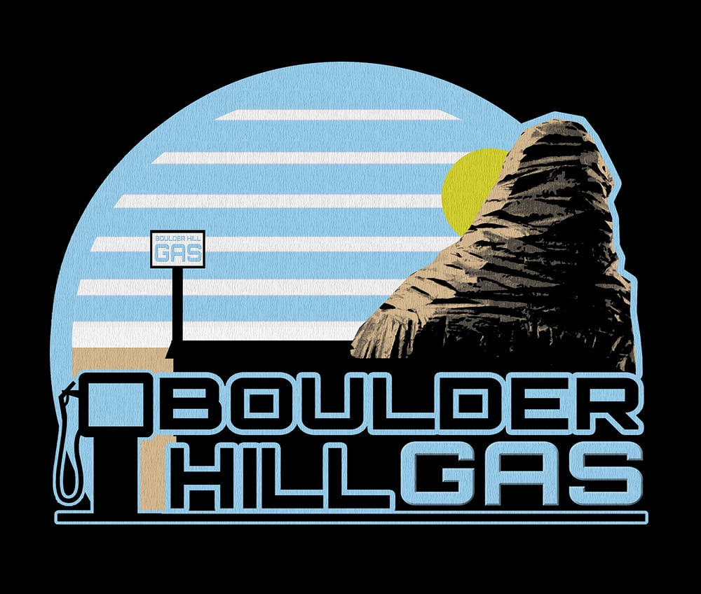 Image of Boulder Hill Gas Station MASK inspired T Shirt