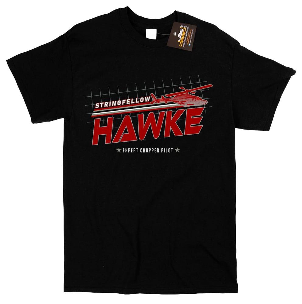 Image of Stringfellow Hawke Airwolf Inspired T Shirt