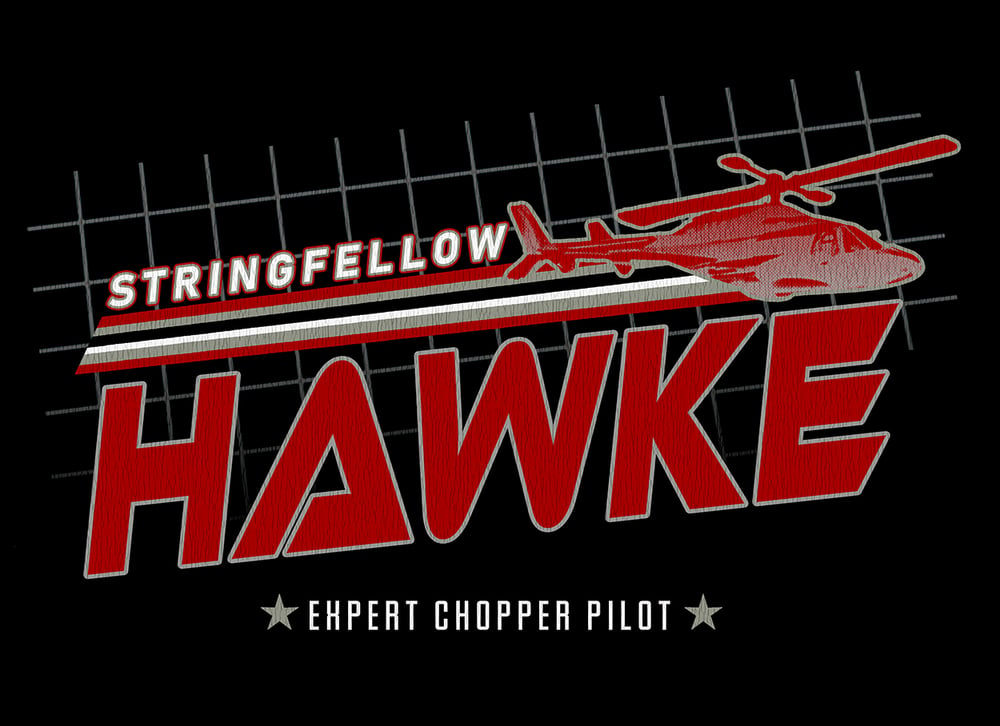 Image of Stringfellow Hawke Airwolf Inspired T Shirt