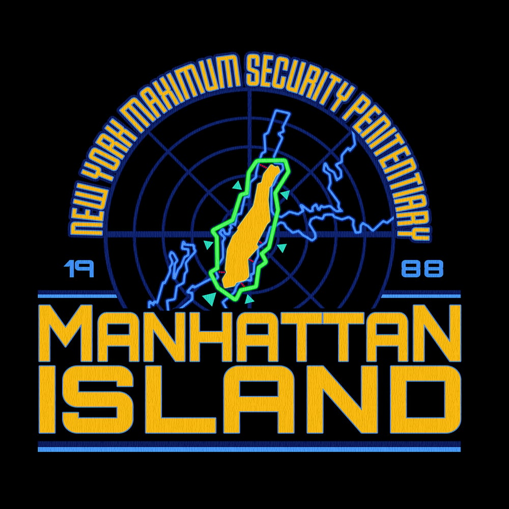 Image of Manhattan Island Escape from New York Inspired T Shirt