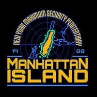Image 2 of Manhattan Island Escape from New York Inspired T Shirt