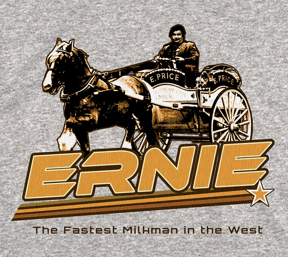 Image of Ernie Fastest Milkman T Shirt