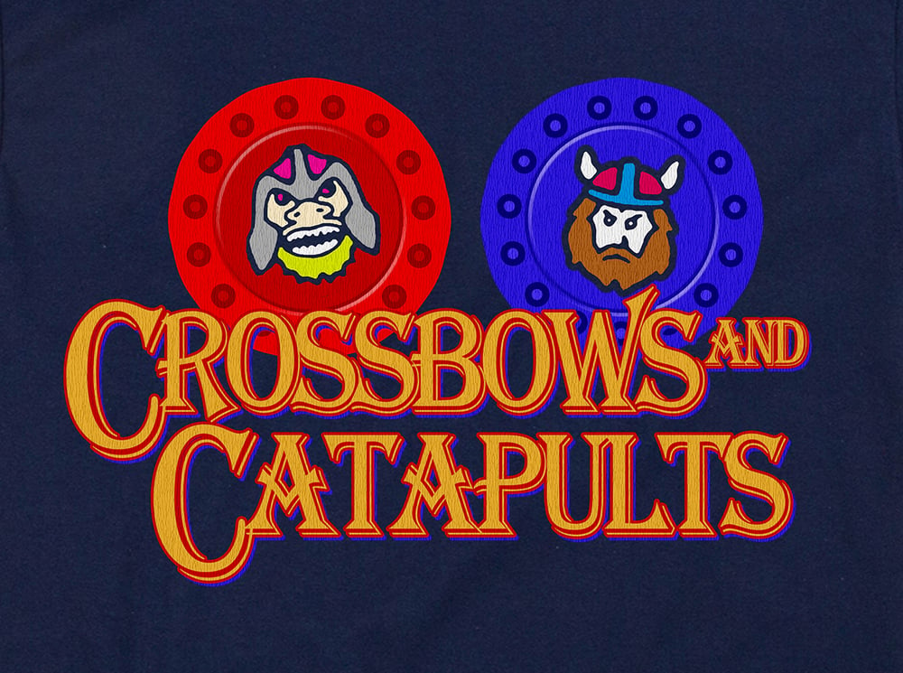 Image of Crossbows and Catapults Inspired T Shirt