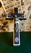Handpainted Vintage Last Rights Sick Call Set
