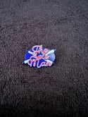 TheSoleMan Pin - Blue, Red, White