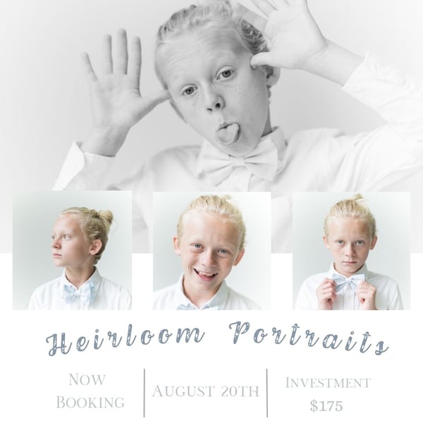 Image of Heirloom Portraits x Becca