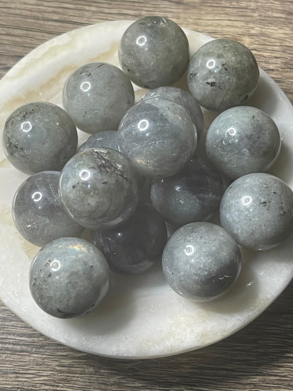 Image of Labradorite mini spheres 