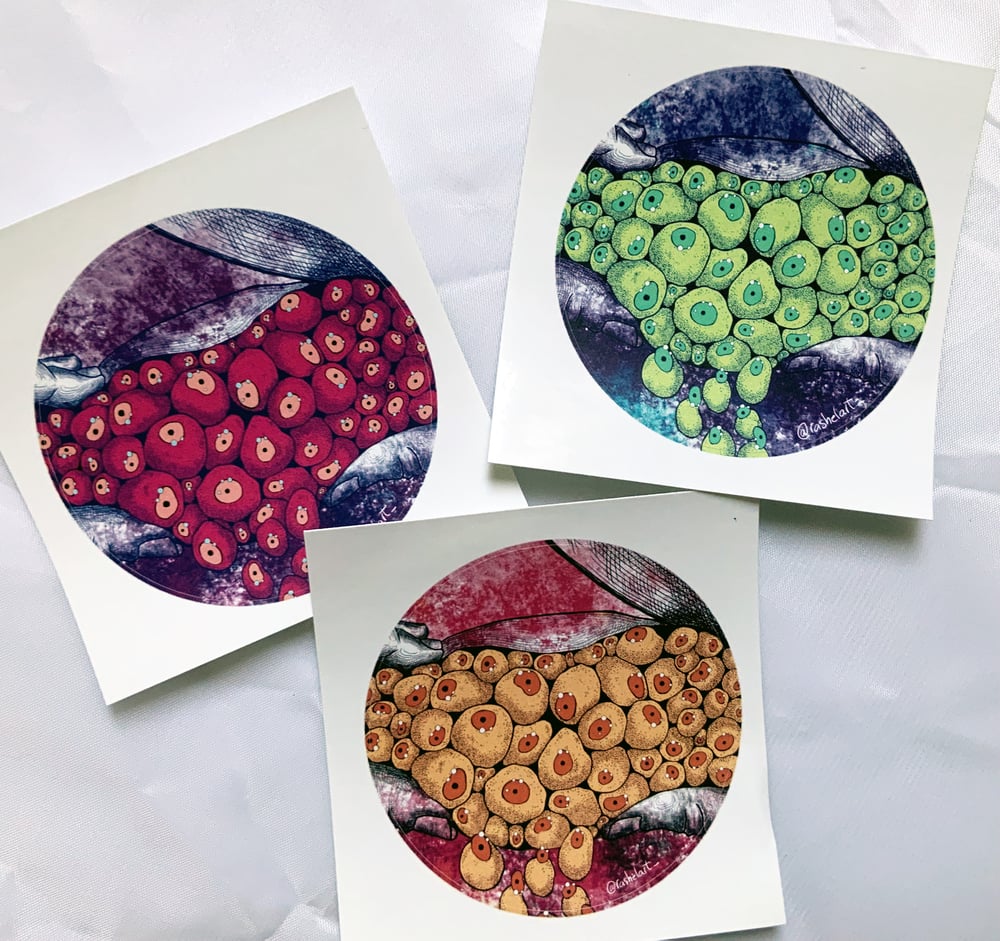 PEGATINAS CIRCULARES QUEIXO