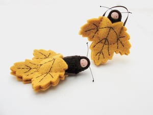 Image of Leaf Baby Ornament