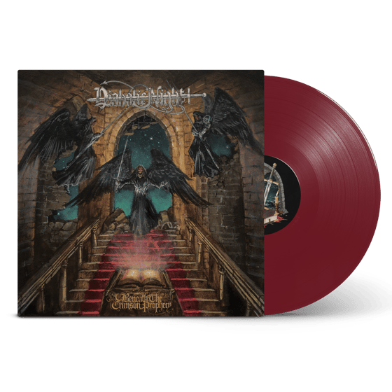 Image of Diabolic Night - Beneath The Crimson Prophecy | LP Oxblood