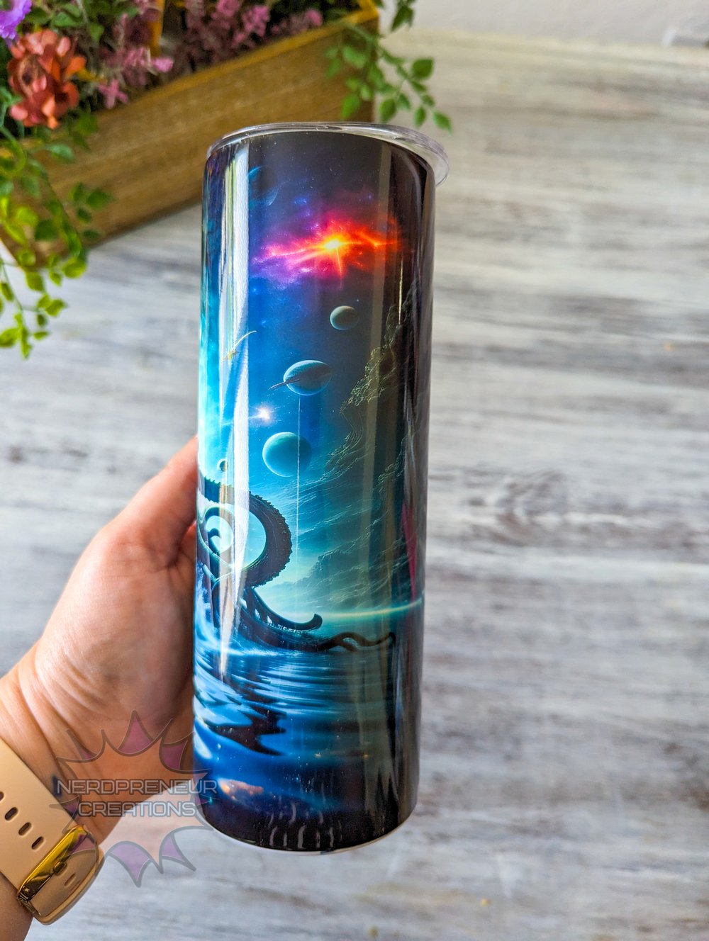Image of 20 oz Cthulhu Skinny Tumbler