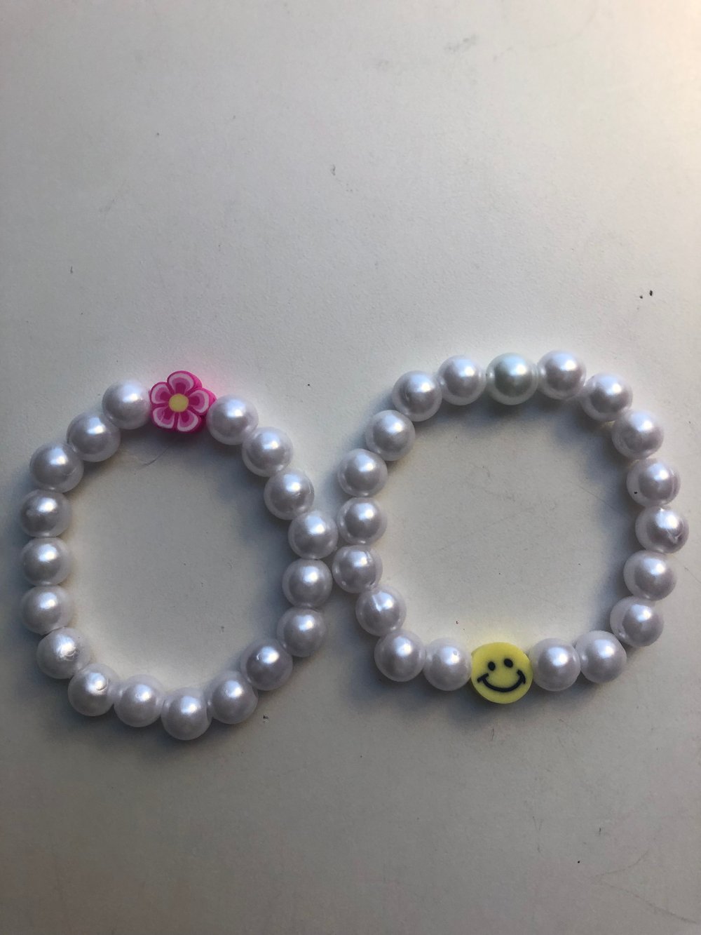 Image of Pearl beaded bracelets!