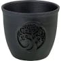 Image 1 of Metal Pot Taper Candle Holder - Tree of Life