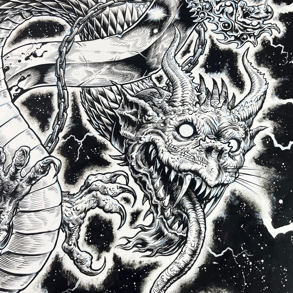 Image of Demon Dagger - Original Artboard