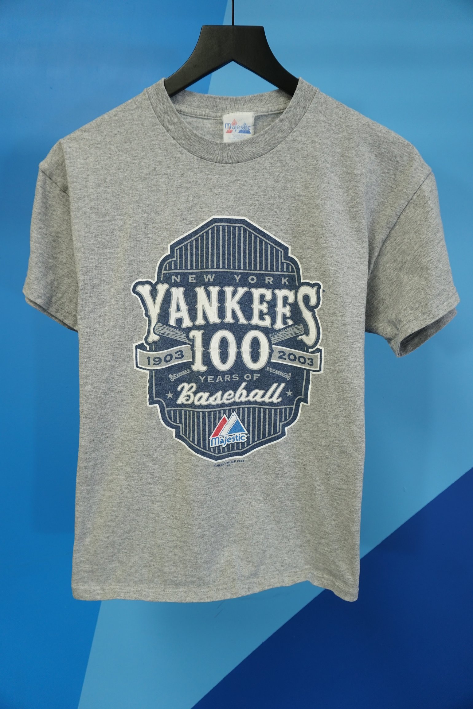 Image of (M) 2003 New York Yankees 100th Anniversary T-Shirt