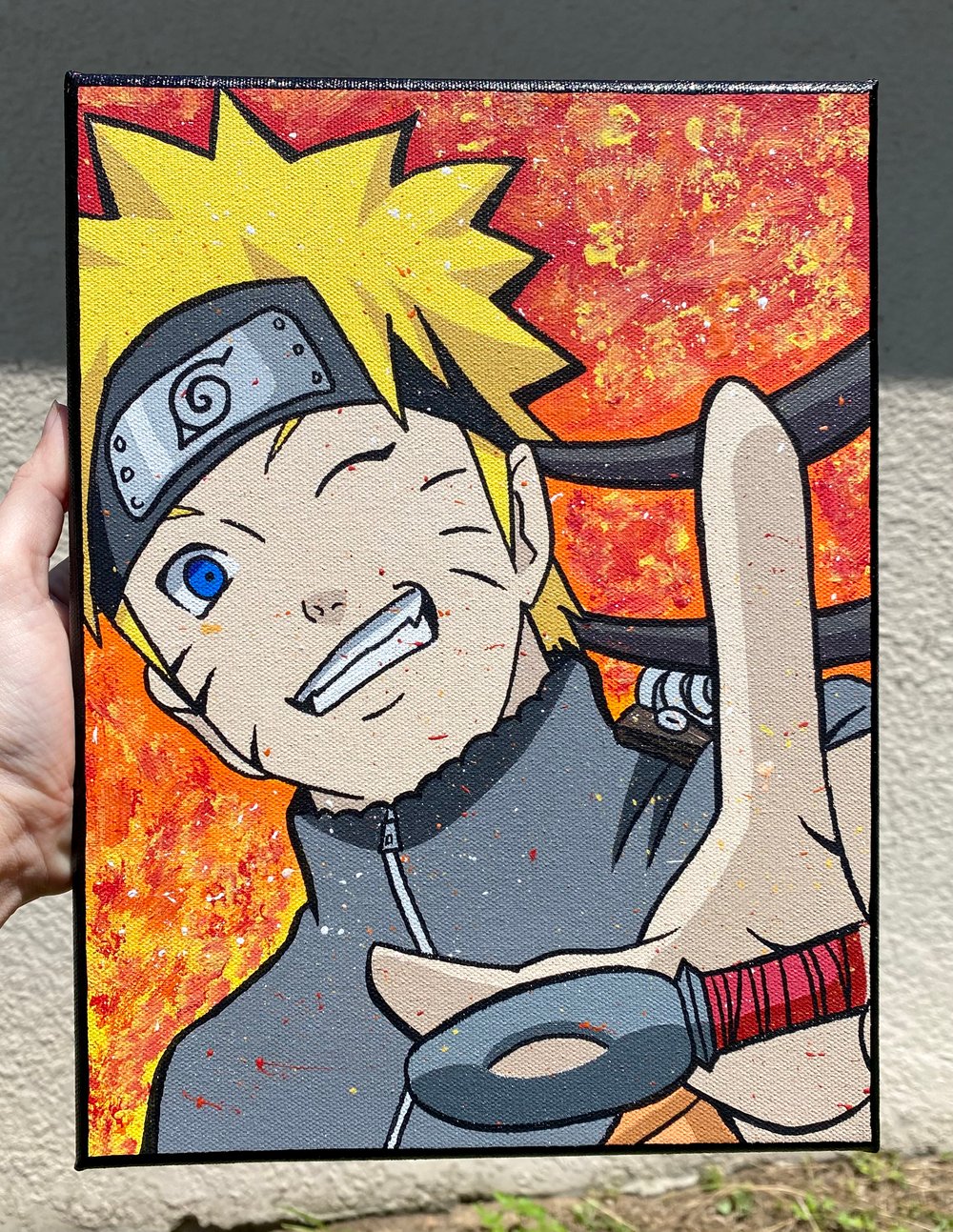 Image of Shippuden Original Painting 