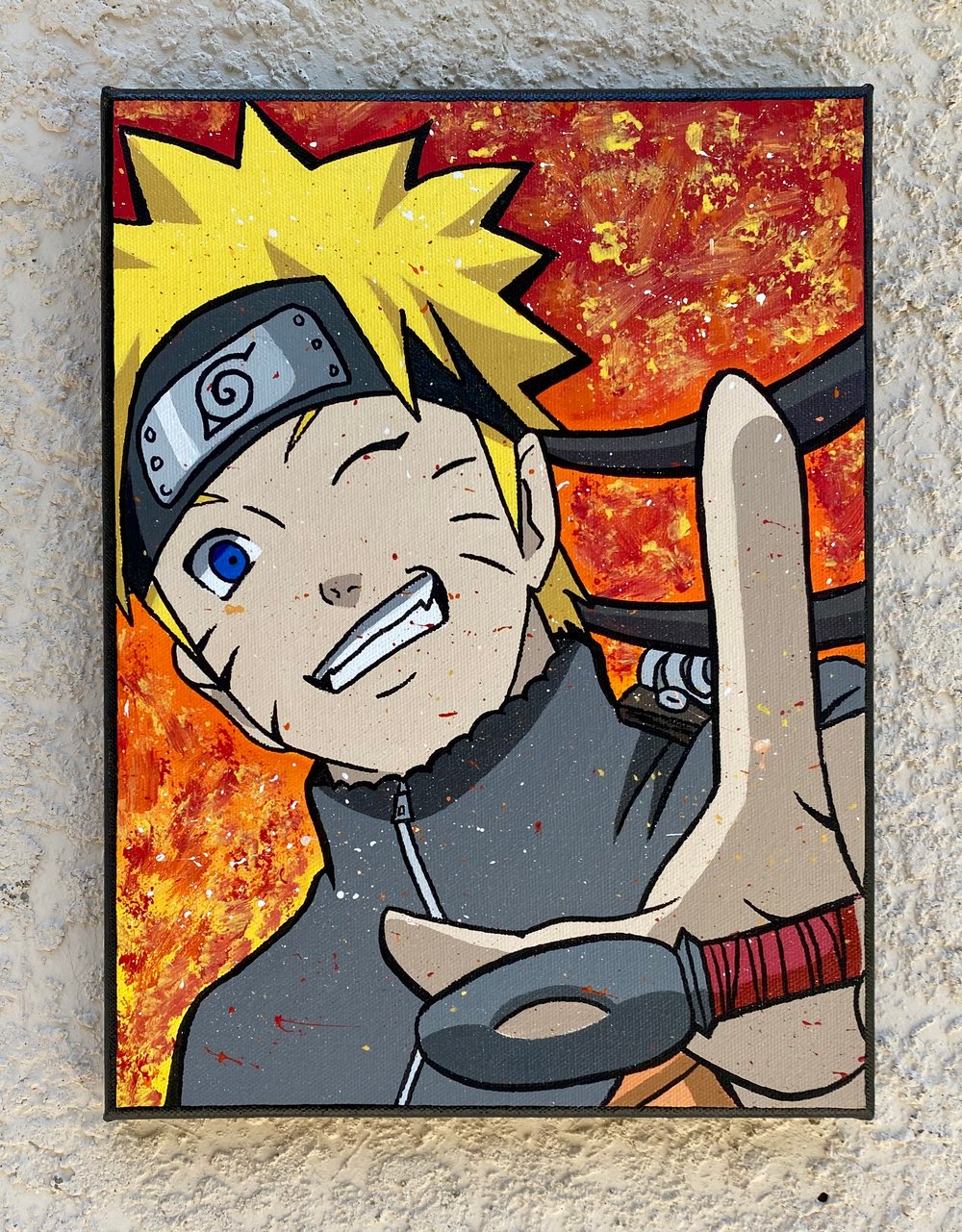 Image of Shippuden Original Painting 