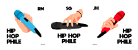 [PRINTS] Rap Line: Hip Hop Phile (4 options)