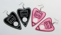 Image 1 of Solid Color Ouija Drop Earrings