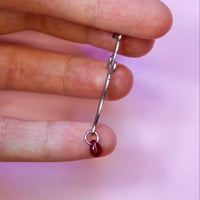 Image 4 of Dagger Earring (1) - Old School Tattoo Inspired - Stainless Steel Earring