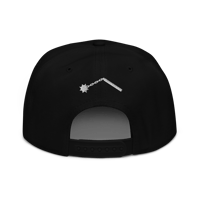 Image 2 of SALE: THE CULT CLOTHING' EMBROIDERED SNAPBACK (BLACK)