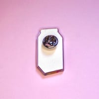 Image 5 of Proudly Sweet & Fruity - Juice Brick - Clear Acrylic Pin Badge