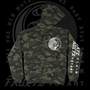 Image of "Stay Dead" Camo Pullover Hoodie