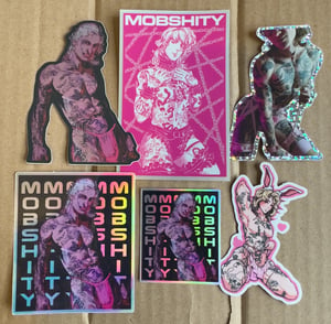 Image of 5 ASSORTED STICKERS