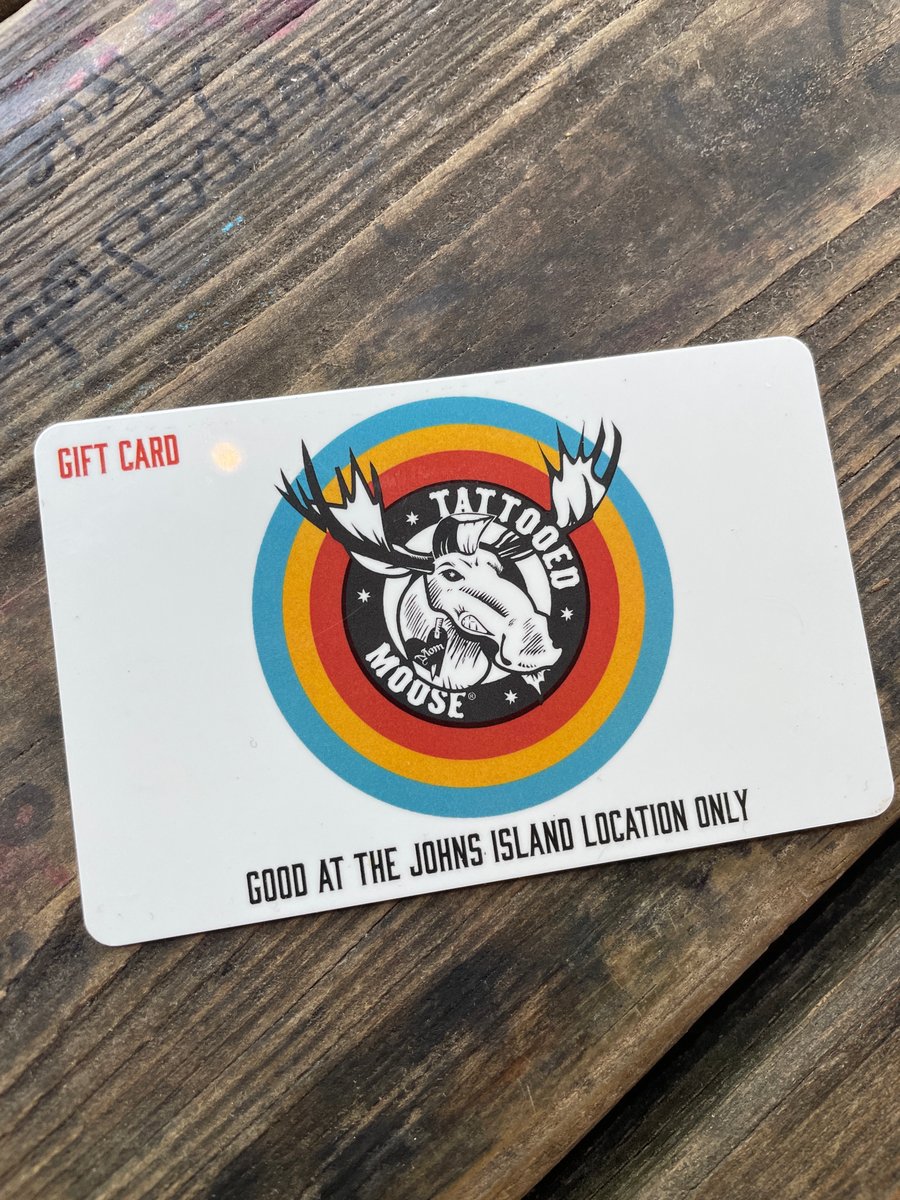 Image of Johns Island Gift Card ($25-$200)