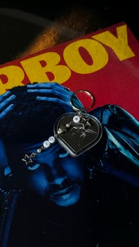 the weeknd xo keychain