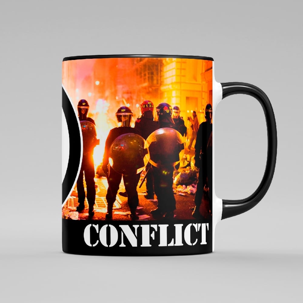 Image of CONFLICT Sunset Cops Mug