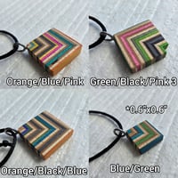 Image 4 of Recycled Skateboard Necklaces