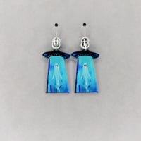 UFO Ghost Earrings