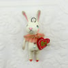 White Valentine Bunny II