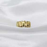 Image 1 of Hearts Chunky  Statement Ring 
