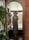 1970s Koos van den Akker chiffon low back bohemian dream dress 
