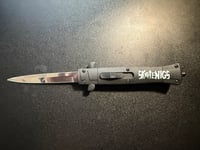 Image 2 of Black out-the-front stiletto 