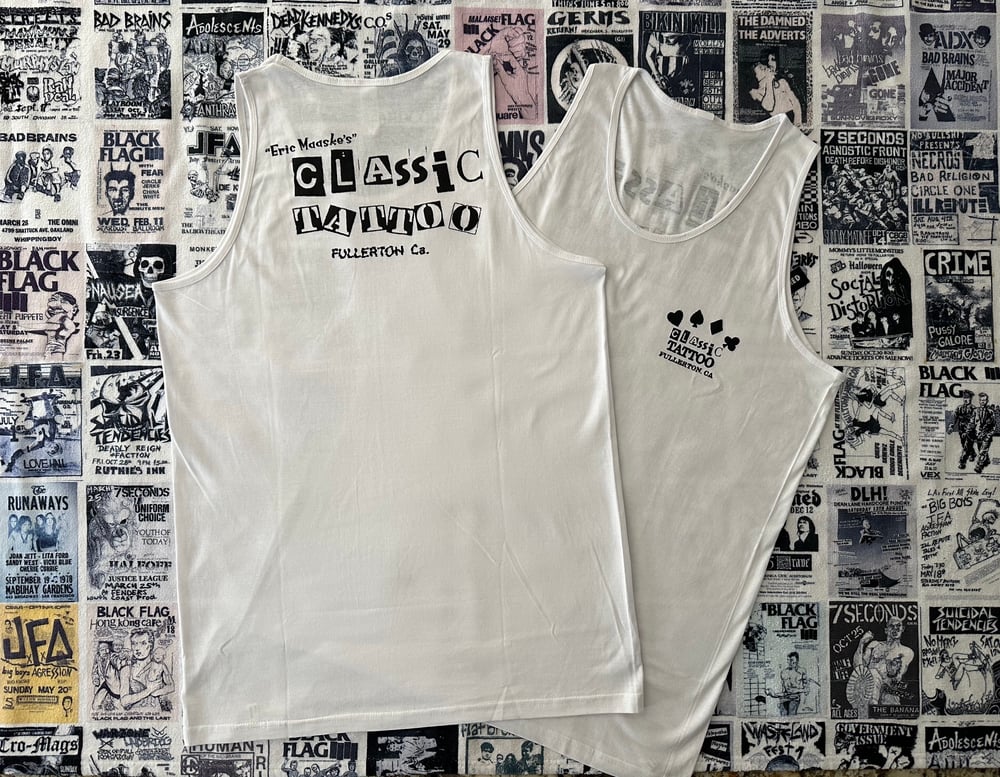 Image of Tank-Top, Punk letters