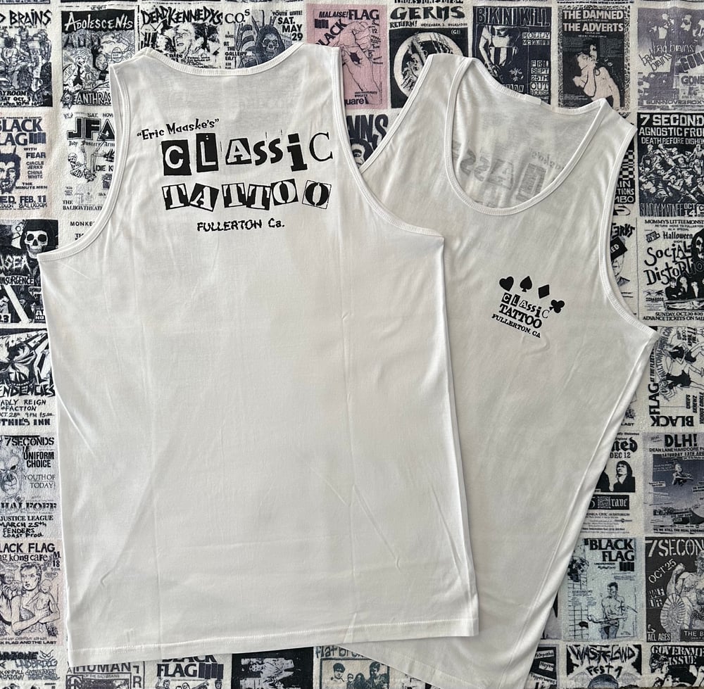 Image of Tank-Top, Punk letters