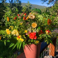 Image 1 of Floral Design Large Vase