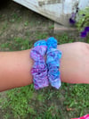 Tie Dye Scrunchie (Cool Colors)