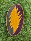 Corduroy Oval Bolt Patch