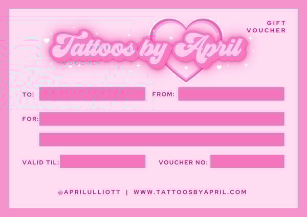 Image of TATTOO VOUCHERS
